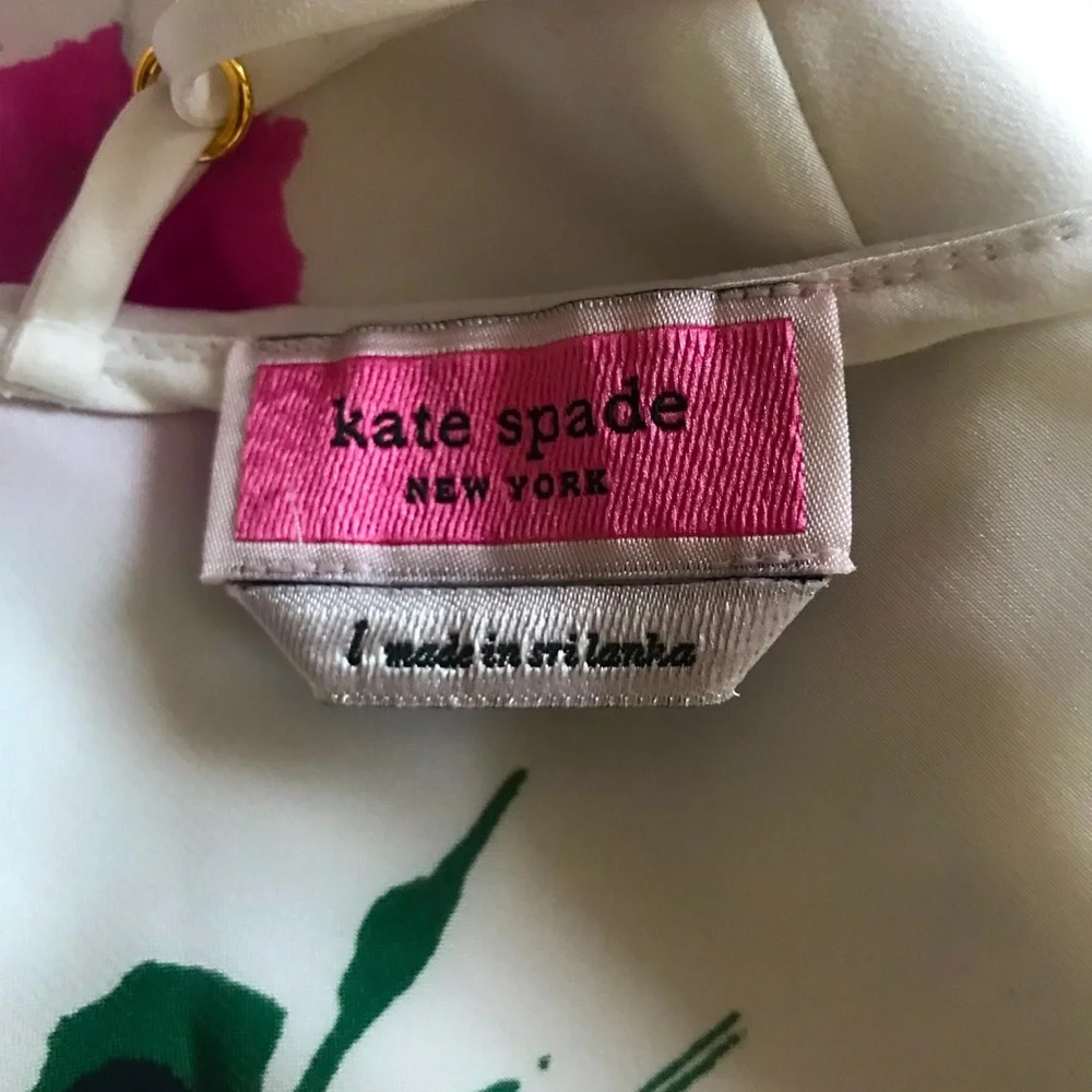 KATE SPADE Watercolor Rose Camisole - Picture 10 of 11